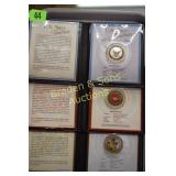 GROUP OF 3 COLORIZED 2001 AMERICAN SILVER