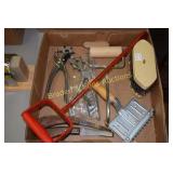 BOX OF ASSTD RANCHING TOOLS