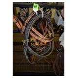 GROUP OF 8 NEW LEATHER HORSE BRIDLES