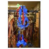 GROUP OF 5 NEW HORSE LEADS