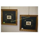 GROUP OF 2 FRAMED 4" X 5" LTD ED 388/750