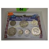SIX DECADES OF AMERICAN SILVER COINAGE IN