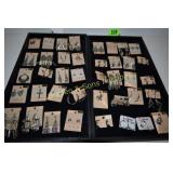 GROUP OF 20 STERLING SILVER EARRINGS AND NECKLACES