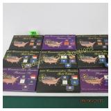 GROUP OF 9 COMMEMORATIVE STATE QUARTER SETS