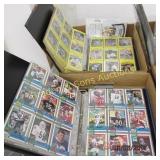 GROUP OF 2 BOXES OF ASSTD FOOTBALL, BASEBALL