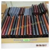 GROUP OF 20 NEW LEATHER CHECKBOOK HOLDERS