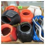 BOX OF ASSTD HORSE HOOF PROTECTORS