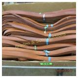 GROUP OF 10 HIGH QUALITY NEW LEATHER HORSE REINS