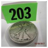 GROUP OF 20 WALKING LIBERTY SILVER HALF DOLLARS