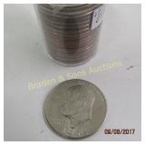 GROUP OF 25 EISENHOWER DOLLARS