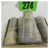 GROUP OF 249 MERCURY DIMES