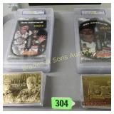 GROUP OF 13 COLORIZED STATE QUARTERS IN