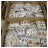 GROUP OF APPROX 360 HOLIDAY TIE TACKS