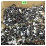 GROUP OF 150 HORSEHAIR KEYCHAINS