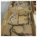 GROUP OF 10 CONTEMPORARY HORSE BITS