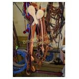 GROUP OF 5 NEW HORSE LEADS