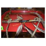 GROUP OF 2 CONTEMPORARY NATIVE AMERICAN PEACE