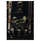 GROUP OF 9  LADIES STERLING SILVER RINGS