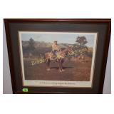 FRAMED 17" X 21" LTD ED 106/475 ARTIST SIGNED