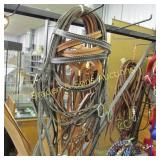 GROUP OF 8 HIGH QUALITY HORSE BRIDLES