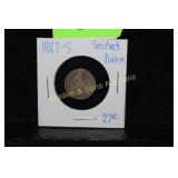 US 1887-S SEATED LIBERTY SILVER DIME