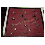 GROUP OF 20 LADIES STERLING SILVER RINGS