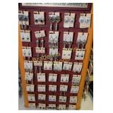 GROUP OF 40 LADIES STERLING SILVER EARRINGS