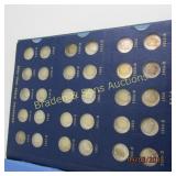 GROUP OF 52 ROOSEVELT SILVER DIMES IN DISPLAY BOOK