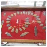 GROUP OF 39 NATIVE AMERICAN POINTS FOUND