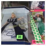 GROUP OF 5 BARBIE DOLLS WITH BOXES