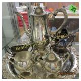 SILVER PLATE TEA SERVICE