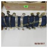 GROUP OF 4 CONTEMPORARY WESTERN SPURS