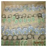 GROUP OF 40 ASSTD MILITARY KEYCHAINS