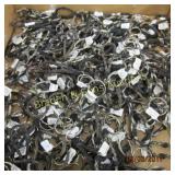 GROUP OF 150 HORSEHAIR KEYCHAINS