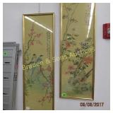 GROUP OF 2 FRAMED 37" X 12" PRINTS