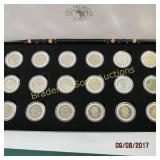 GROUP OF 15 BRILLIANT UNCIRCULATED SUSAN B ANTHONY