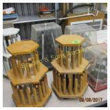 GROUP OF 6 JEWELRY DISPLAY CASES