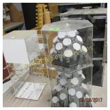 GROUP OF 4 JEWELRY DISPLAY CASES