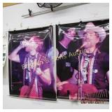 GROUP OF 2 LARGE WILLIE NELSON POSTERS
