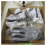 GROUP OF 10 NEW SAFETY GLASSES AND ONE PAIR