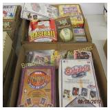 GROUP OF 2 BOXES OF ASSTD SPORT TRADING CARDS