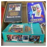 GROUP OF 2 BOXES OF ASSTD SPORT TRADING CARDS