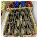 GROUP OF 16 NEW SADDLE CINCH STRAPS