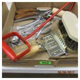 BOX OF ASSTD RANCHING TOOLS