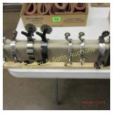 GROUP OF 4 CONTEMPORARY WESTERN SPURS