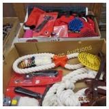 GROUP OF 2 BOXES OF ASSTD PET SUPPLIES