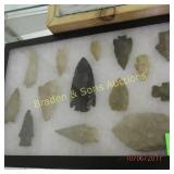 GROUP OF 14 NATIVE AMERICAN POINTS WITH