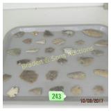 GROUP OF 29 NATIVE AMERICAN POINTS FOUND