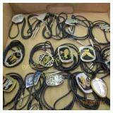 GROUP OF 15 NATIVE AMERICAN AND WESTERN BOLOS