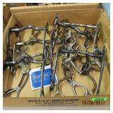 GROUP OF 10 NEW CONTEMPORARY HORSE BITS